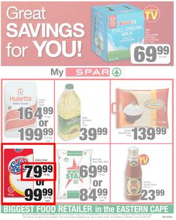 SPAR EASTERN CAPE : My Spar (22 September - 11 October 2020), page 1