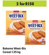 Bokomo Weet Bix Cereal-For 2 x 1.35Kg