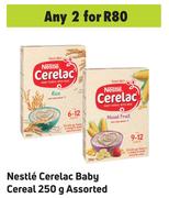 Nestle Cerelac Baby Cereal Assorted-For 2 x 250g