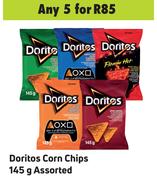 Doritos Corn Chips Assorted-For 5 x 145g