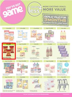 Game : More 4 Less (01 April - 30 June 2023), page 1