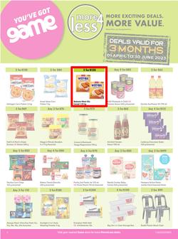 Game : More 4 Less (01 April - 30 June 2023), page 1
