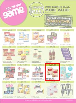 Game : More 4 Less (01 April - 30 June 2023), page 1