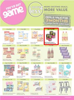 Game : More 4 Less (01 April - 30 June 2023), page 1