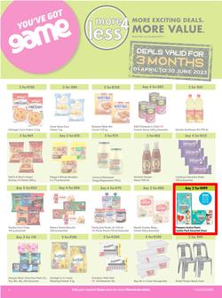 Game : More 4 Less (01 April - 30 June 2023), page 1