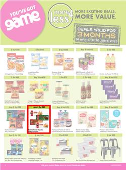 Game : More 4 Less (01 April - 30 June 2023), page 1