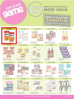 Game : More 4 Less (01 April - 30 June 2023), page 1