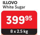Illovo White Sugar-8 x 2.5Kg