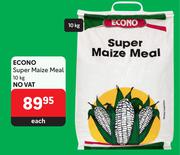 Econo Super Maize Meal-10Kg Each
