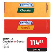 Bonnita Cheddar Or Gouda Loaf-2.5Kg Per Kg