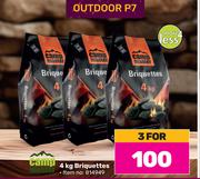 Camp Master Briquettes-For 3 x 4kg