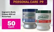 Ingram's Body Cream Assorted 450ml-Each