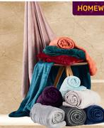 Always Home Mink Flannel Blanket (Assorted Colours) 125 x 150cm-Each