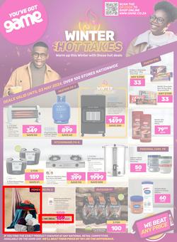 Game : Winter Hot Takes (15 April - 03 May 2024), page 1