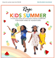 Rage : Kids Summer (Request Valid Dates From Retailer)