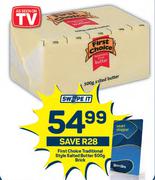 First Choice Traditional Style Salted Butter-500g Brick