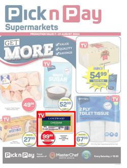 Pick n Pay Eastern Cape : Get More (07 August - 21 August 2024), page 1