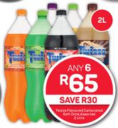 Twizza Flavoured Carbonated Soft Drink Assorted-Any 6 x 2L