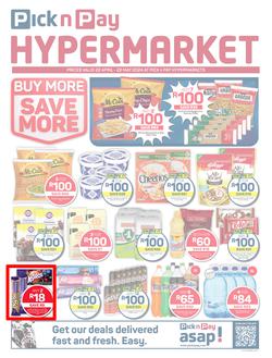 Pick n Pay Hypermarket Eastern Cape : Buy More Save More (22 April - 22 May 2024), page 1