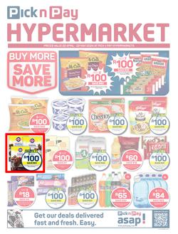 Pick n Pay Hypermarket Eastern Cape : Buy More Save More (22 April - 22 May 2024), page 1