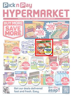 Pick n Pay Hypermarket Eastern Cape : Buy More Save More (22 April - 22 May 2024), page 1