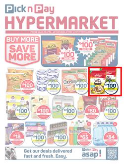 Pick n Pay Hypermarket Eastern Cape : Buy More Save More (22 April - 22 May 2024), page 1