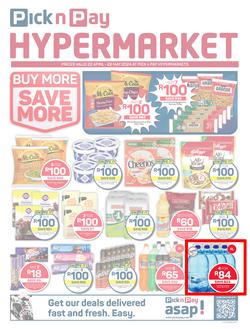 Pick n Pay Hypermarket Eastern Cape : Buy More Save More (22 April - 22 May 2024), page 1