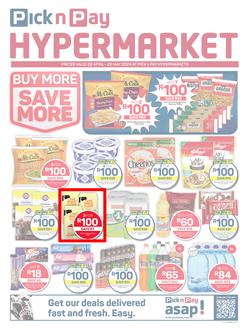 Pick n Pay Hypermarket Eastern Cape : Buy More Save More (22 April - 22 May 2024), page 1