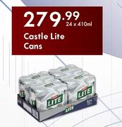 Castle Lite Cans-24 x 410ml