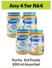 Purity 3rd Foods Assorted-For Any 4 x 200ml