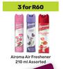 Airoma Air Freshener Assorted-For 3 x 210ml