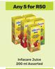 0Infacare Juice Assorted-For Any 5 x 200ml