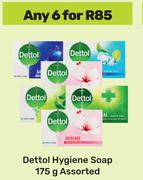 Dettol Hygiene Soap Assorted-For Any 6 x 175g