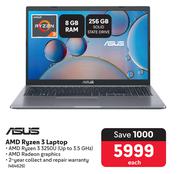 Asus AMD Ryzen 3 Laptop
