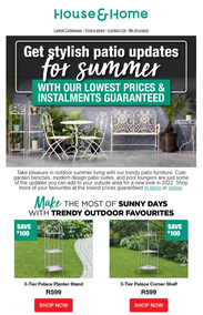 House & Home : Get Stylish Patio Updates For Summer (27 January - 30 January 2022)