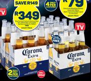 Corona Premium Mexican Beer Non Returnable Bottles-24 x 355ml