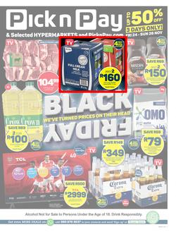 Pick n Pay Western Cape : Black Friday Specials (24 November - 26 November 2023), page 1
