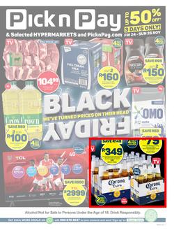 Pick n Pay Western Cape : Black Friday Specials (24 November - 26 November 2023), page 1