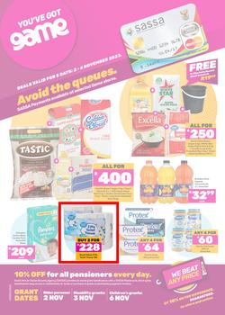 Game : Avoid The Queues SASSA Payments (02 November - 06 November 2023), page 1