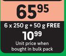 Omo Hand Washing Powder-6 x 250g + 50g Free