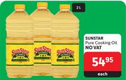 Sunstar Pure Cooking Oil-2L Each