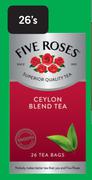 Five Roses Tagless Teabags-6 x 26's