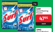 Surf Hand Washing Powder-2Kg Each