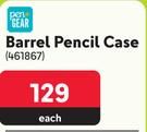 Pen Gear Barrel Pencil Case-Each