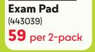 Pen Gear Exam Pad-Per 2 Pack