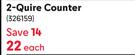 Croxley 2 Quire Counter Book-Each