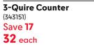 Croxley 3 Quire Counter Book-Each