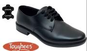 Toughees Boy's Hank Basic Lace Up School Shoes Size 9-1-Per Pair