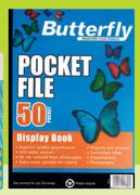 Butterfly A4 Pocket File 50 Pocket-Each
