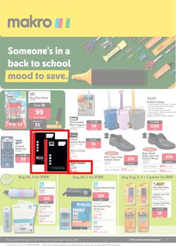 Makro : Someone's In A Back To School Mood To Save (10 December - 31 January 2024), page 1